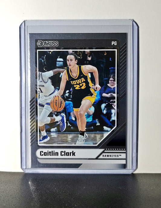 Caitlin Clark 2024 Silver Foil Panini Donruss #8 Basketball Card Iowa Hawkeyes