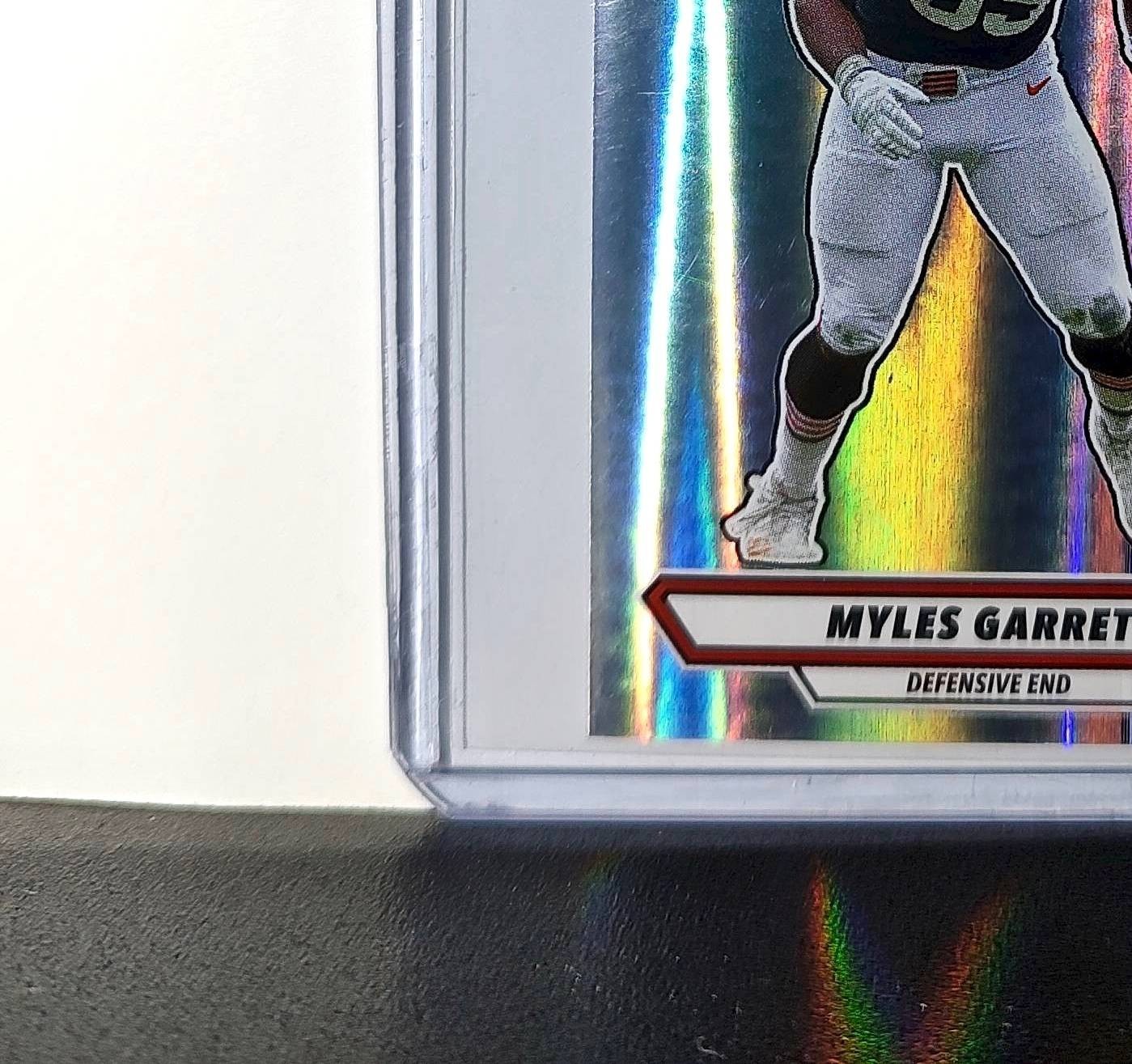 Myles Garrett 2025 Panini NFL #139 Foil Sticker Cleveland Browns