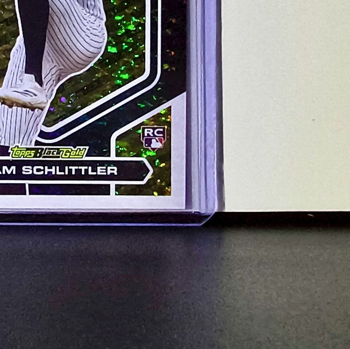 Cam Schlittler Rookie 2026 Topps Update Black Gold MLB #BG-11 Card NY Yankees