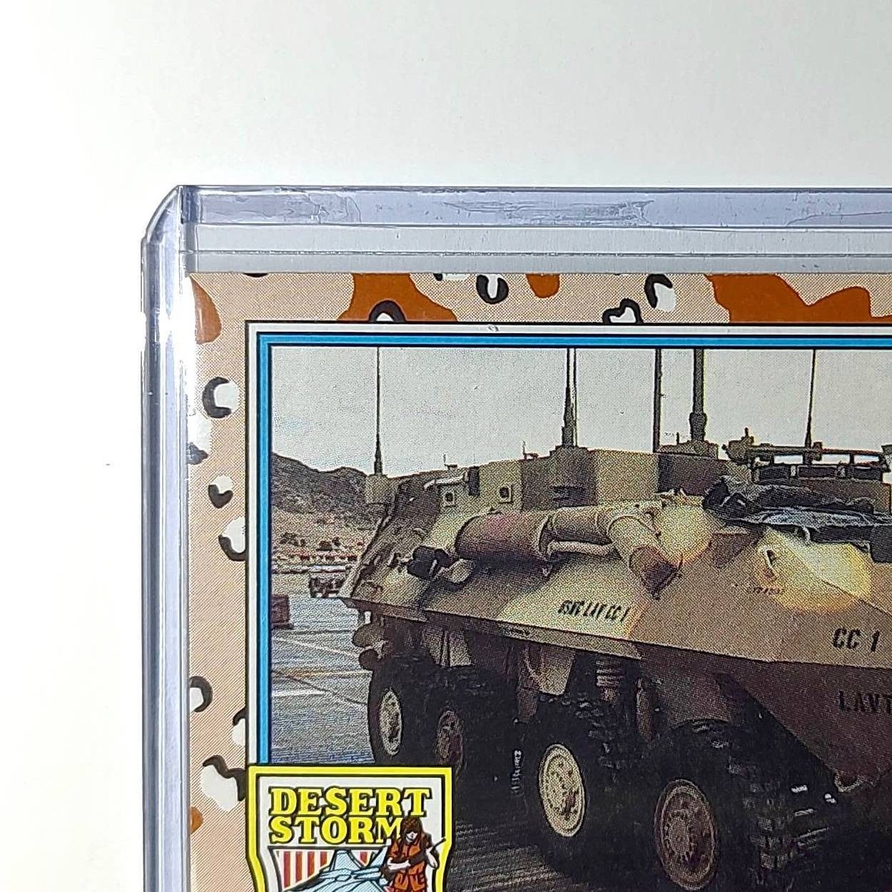 LAV – Light Armored Vehicle 1991 Topps Desert Storm #100 Card