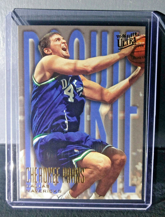 1995-96 Cherokee Parks Fleer Ultra #282 Rookie Basketball Card