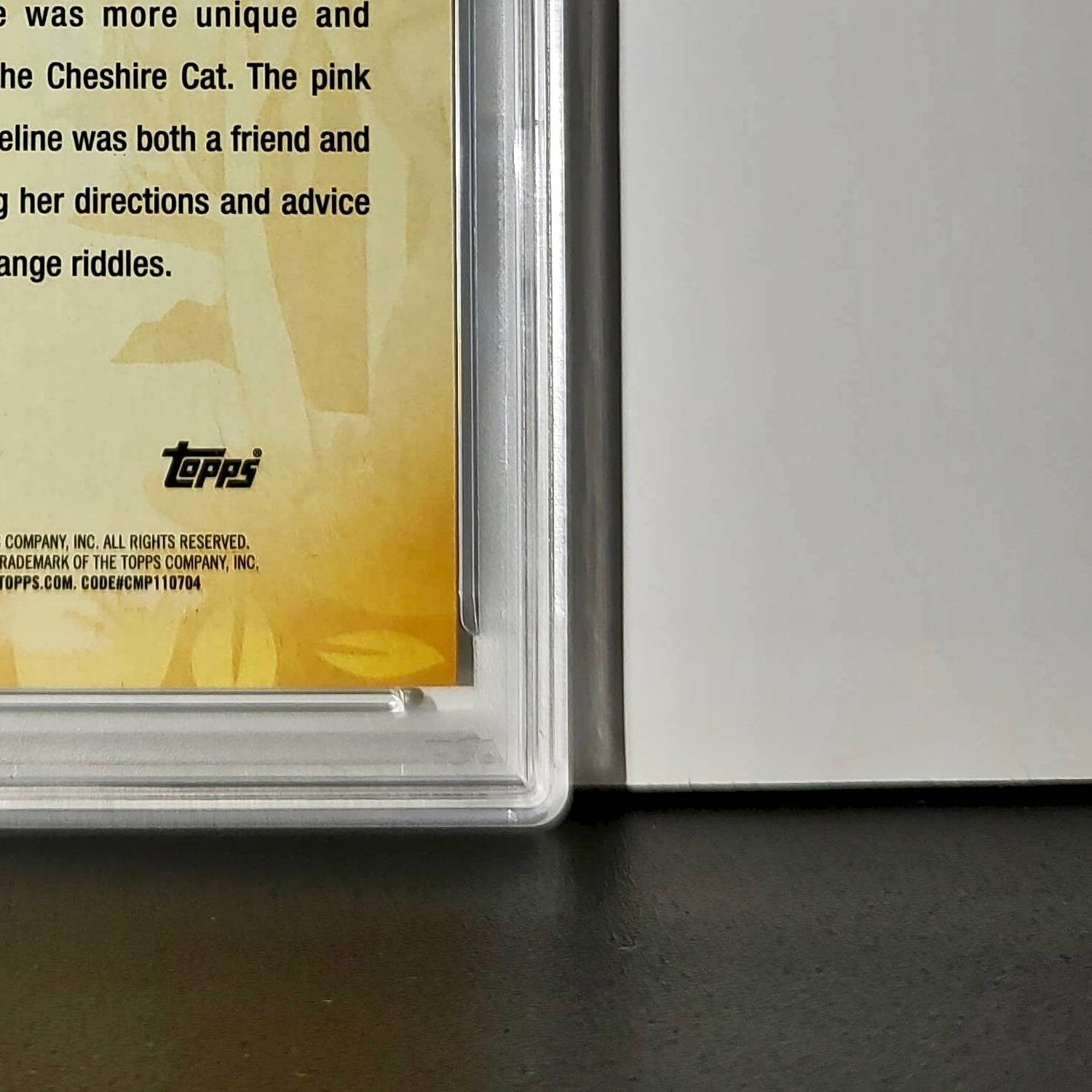 Cheshire Cat 2025 Topps Disney #FF-6 Furry Friends Card PSA 10