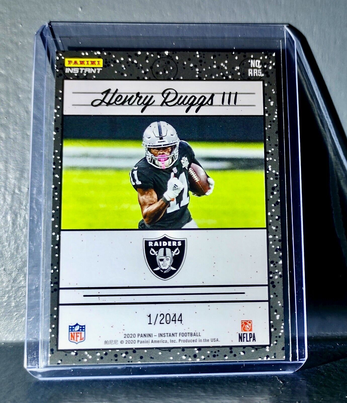 Henry Ruggs III 2020 Panini NFL Rated Rookie Retro #5 Rookie Card 1/2044