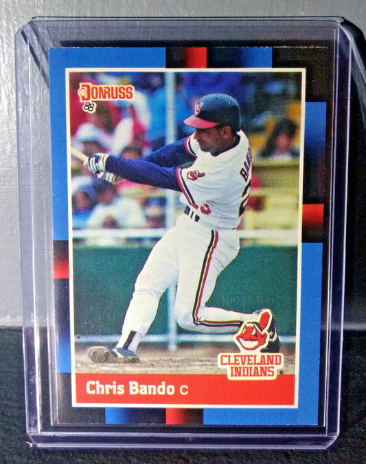 1988 Chris Bando Donruss #95 Baseball Card