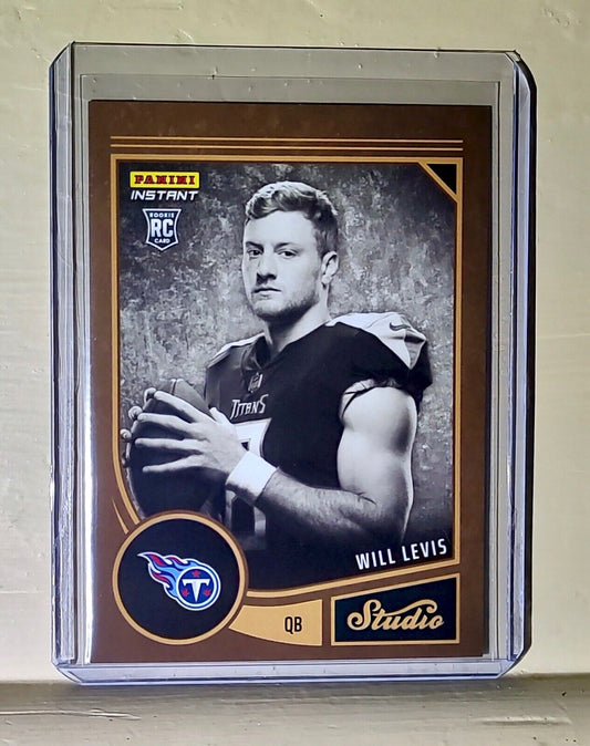 Will Levis 2023 Panini NFL Studio Rookies #4 Rookie Card 1/370