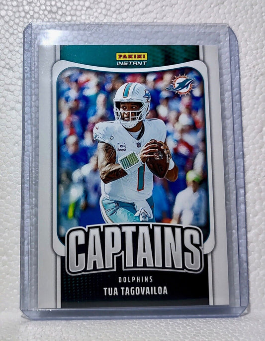 Tua Tagovailoa 2023 Panini NFL Captain #20 Football Card Miami Dolphins 1/331