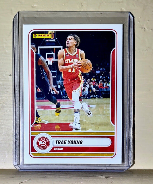 Trae Young 2023-24 Panini NBA Basketball #21 Card Atlanta Hawks