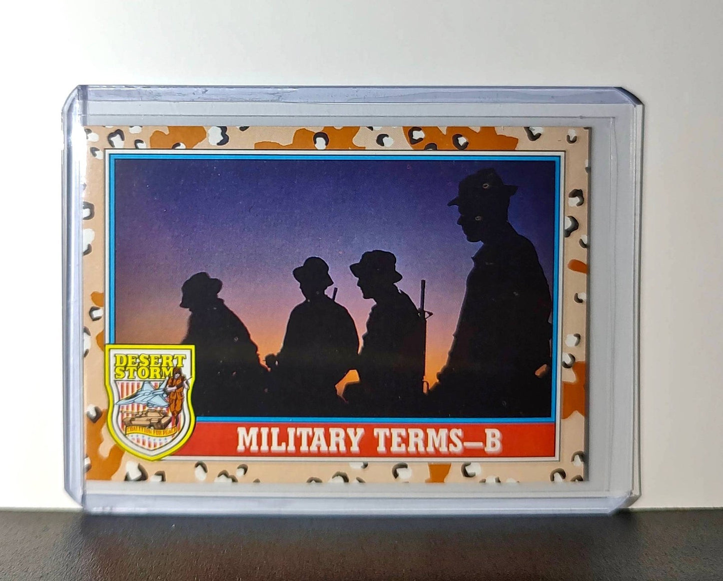 Military Terms – B 1991 Topps Desert Storm #144 Card