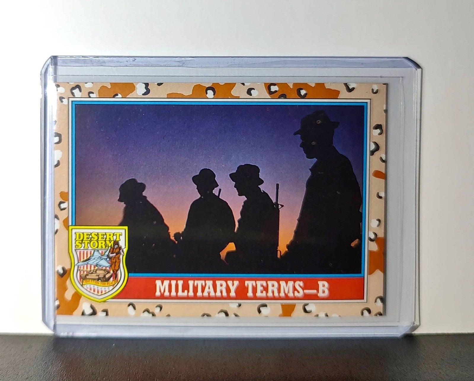 Military Terms – B 1991 Topps Desert Storm #144 Card
