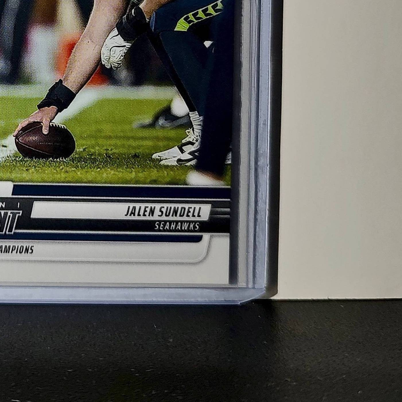 Jalen Sundell 2026 Panini NFL Super Bowl LIX Champions #13 Card Seattle Seahawks