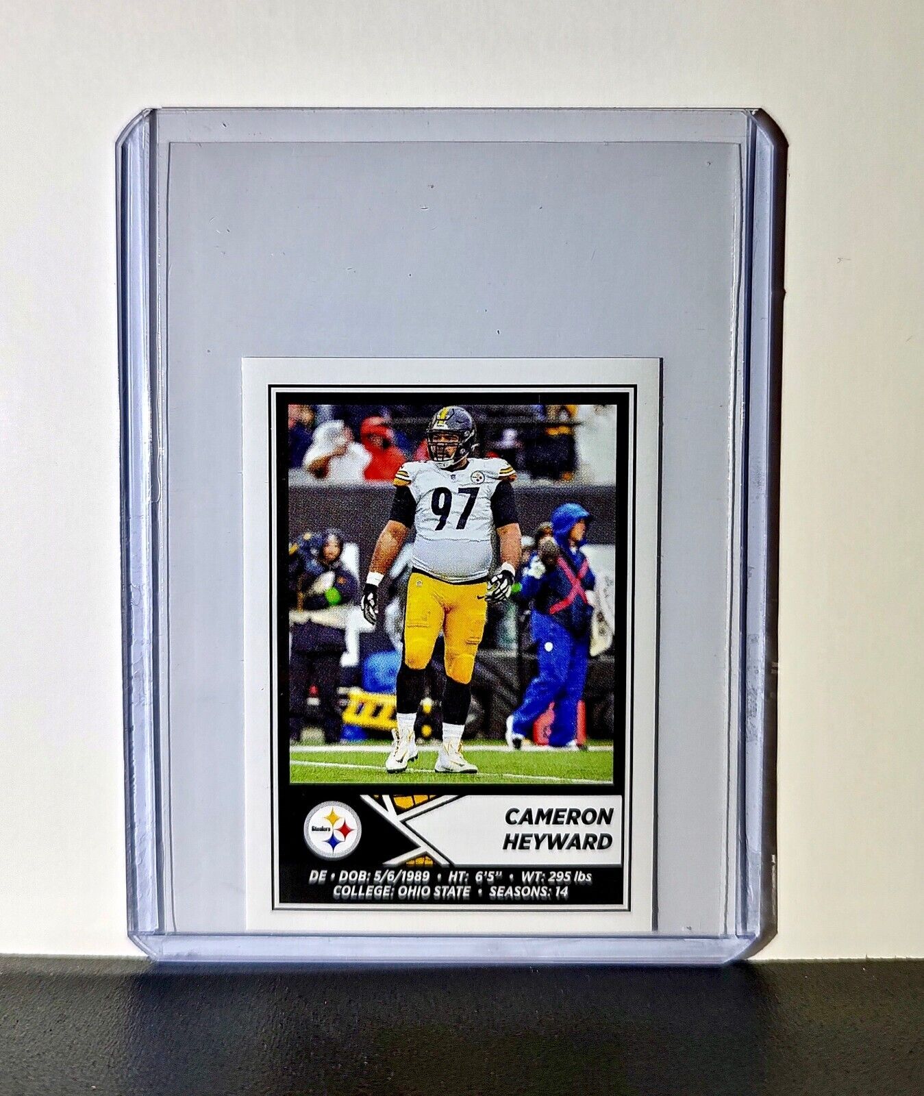Cameron Heyward 2024 Panini NFL Sticker #160 Pittsburgh Steelers