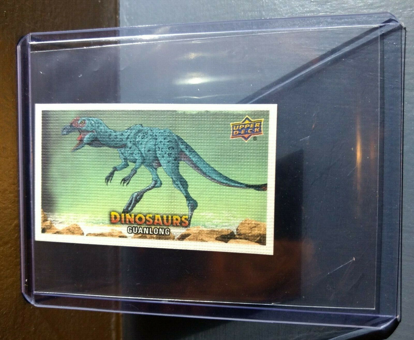 2015 Upper Deck Dinosaurs Canvas Mini Guanlong #67 Trading Card