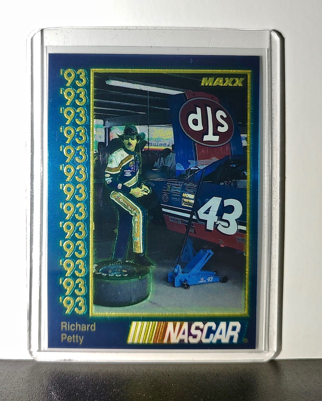 Richard Petty 1993 Maxx Premier Plus Racing #43 NASCAR Card Petty Enterprises