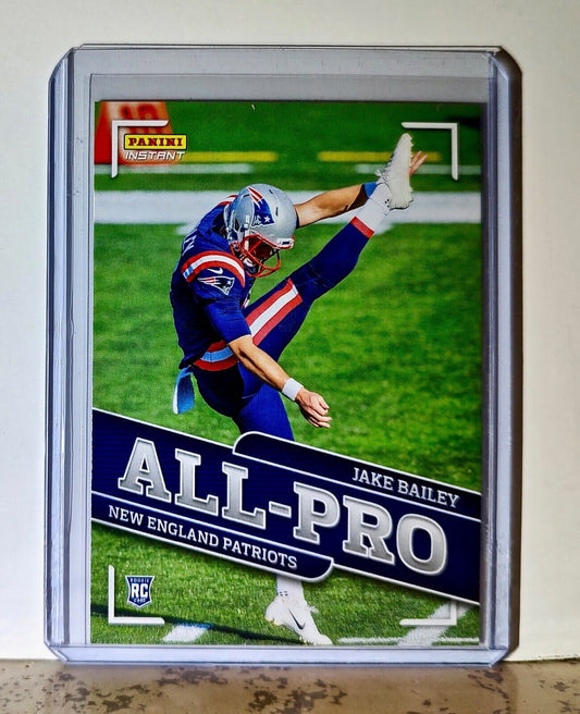 Jake Bailey 2020 Panini All-Pro NFL #25 Rookie Card 1/241 New England Patriots