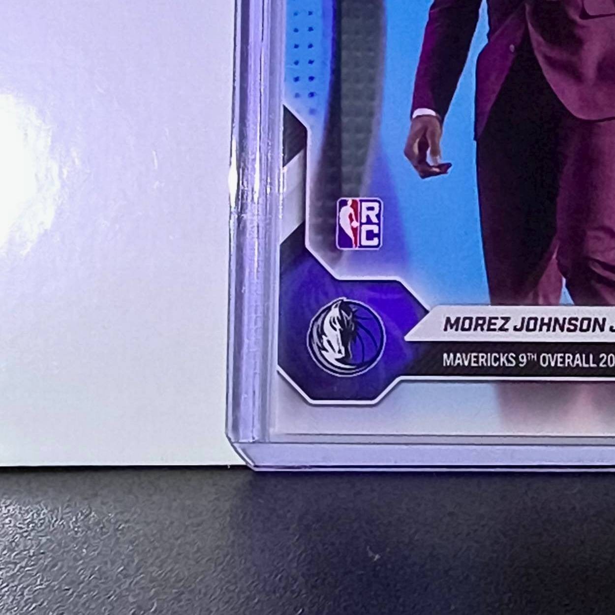 Morez Johnson Jr. Rookie 2026-27 Topps NBA Draft #MJOH Card Mavericks