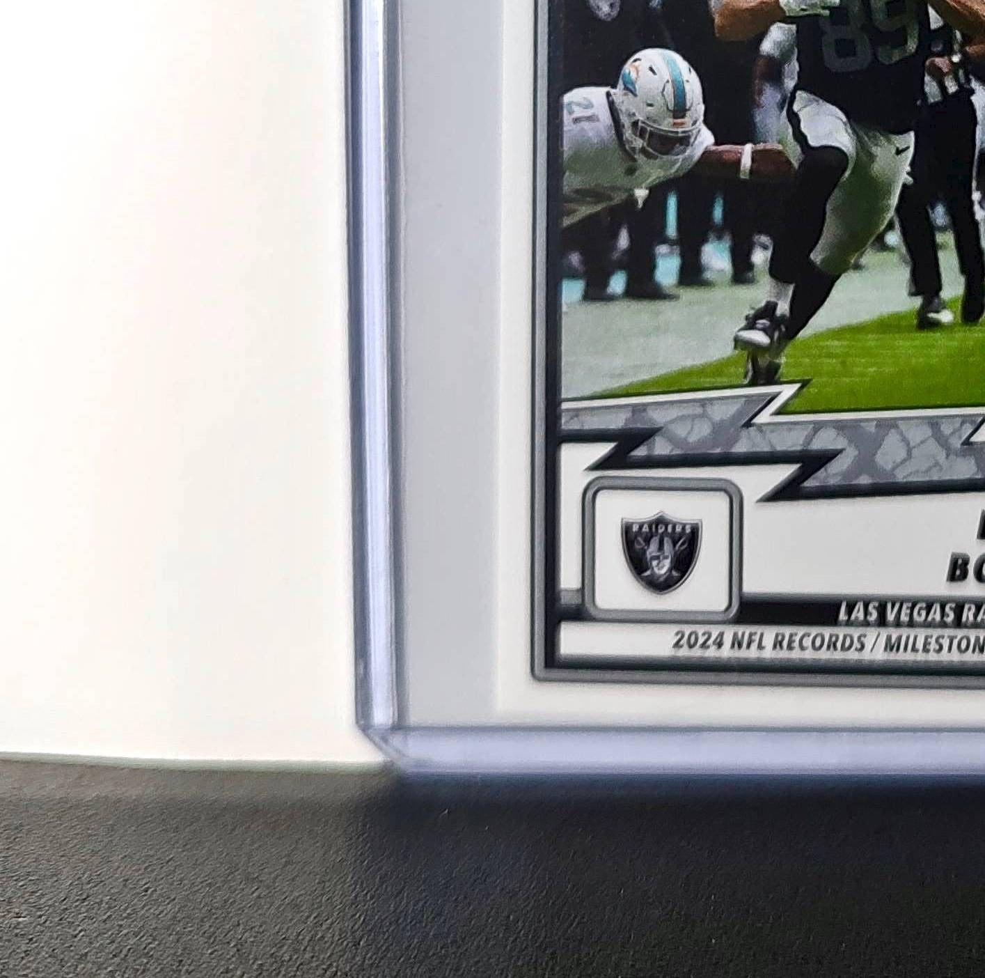 Brock Bowers 2025 Panini NFL #23 Record/Milestone Sticker