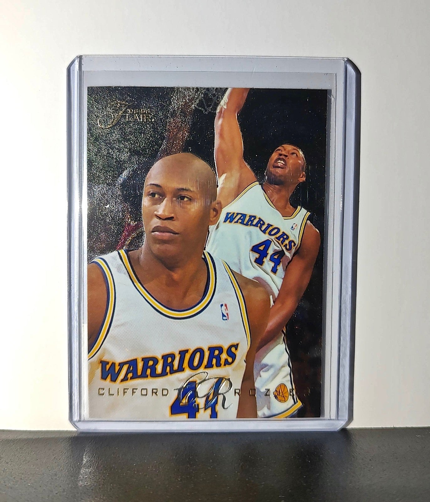 Clifford Rozier 1995-96 Flair NBA #46 Card Golden State Warriors