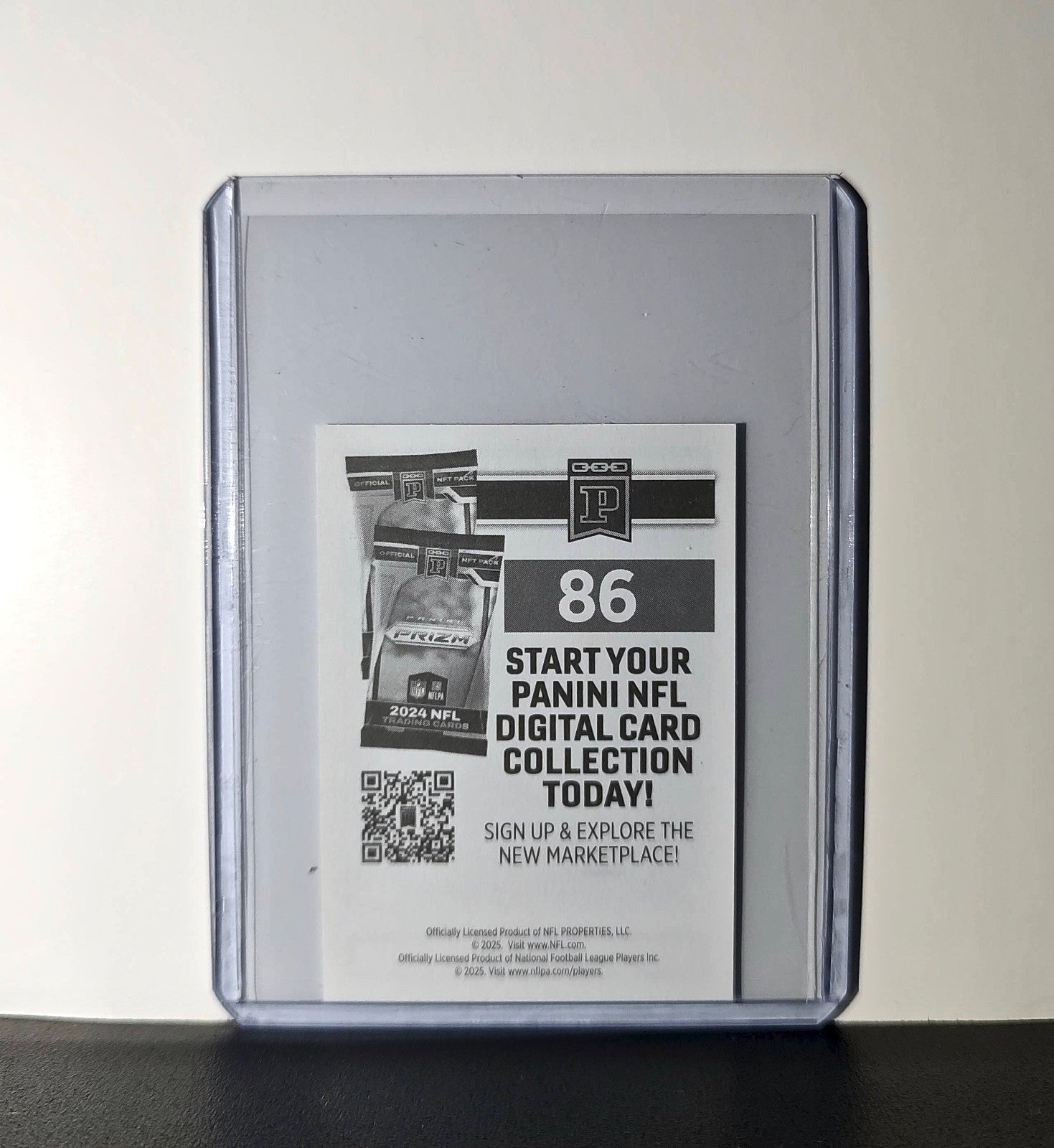 New England Patriots Logo 2025 Panini NFL #86 Sticker