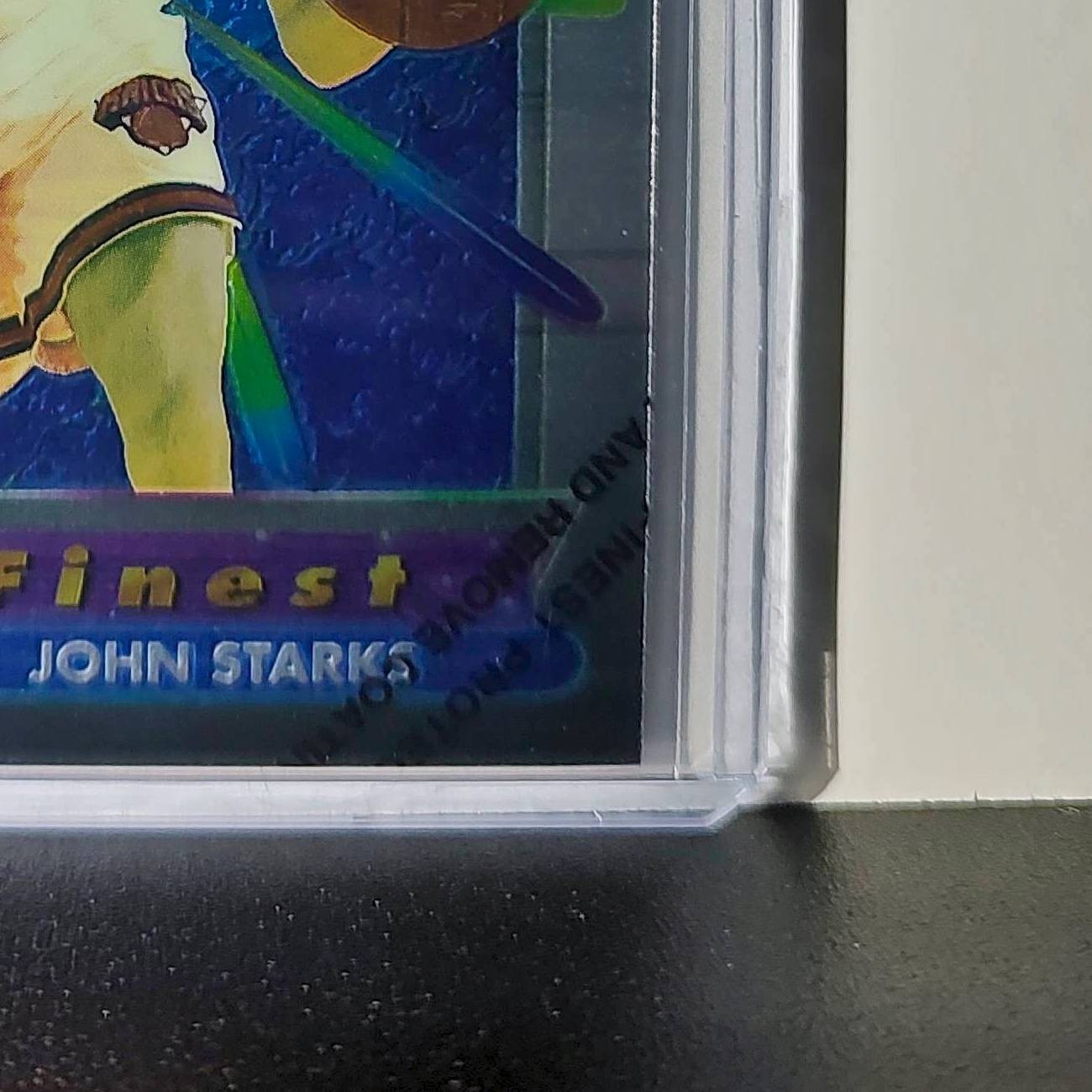 John Starks 1994-95 Topps Finest #300 Basketball Card