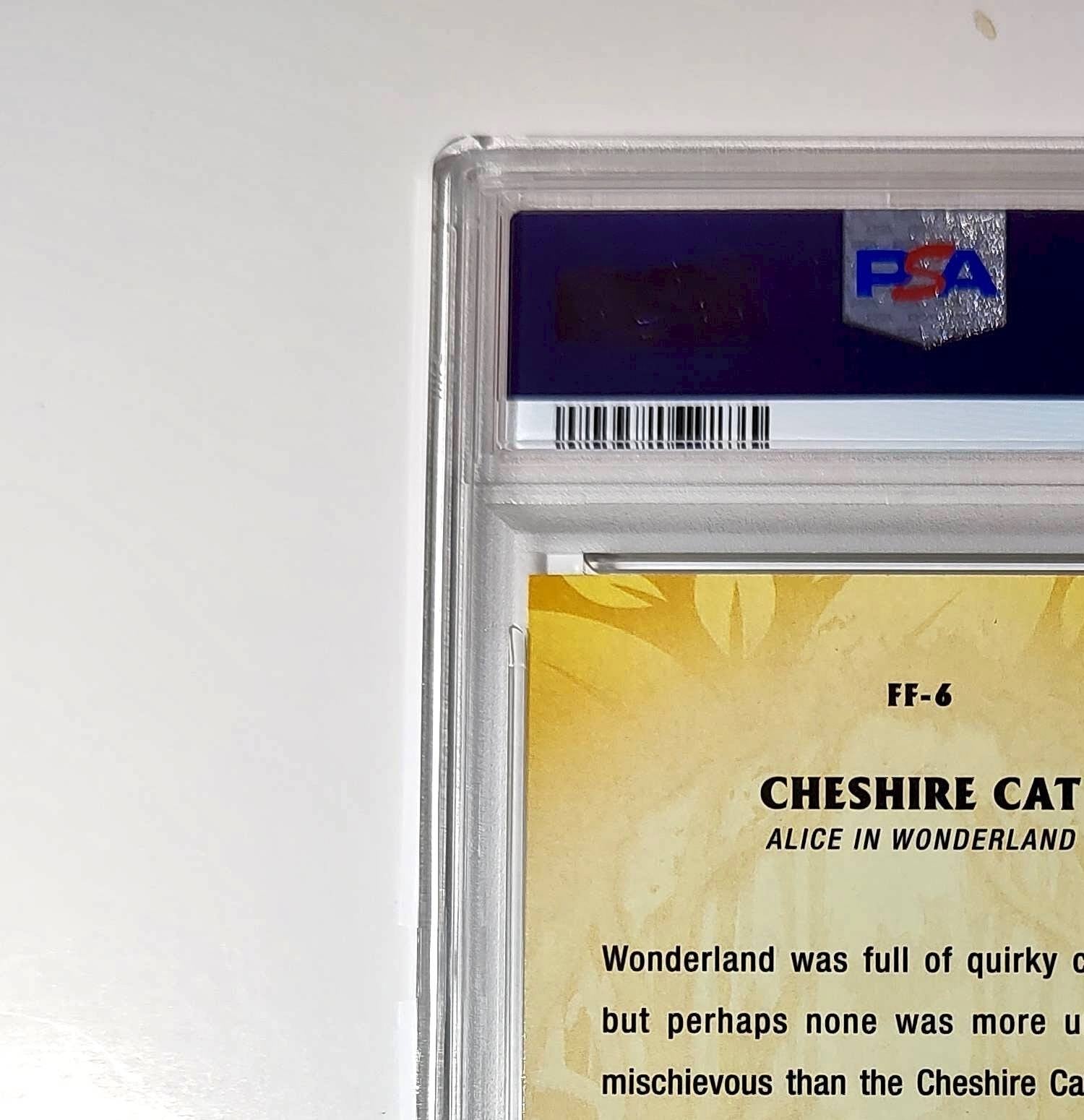Cheshire Cat 2025 Topps Disney #FF-6 Furry Friends Card PSA 9 MT