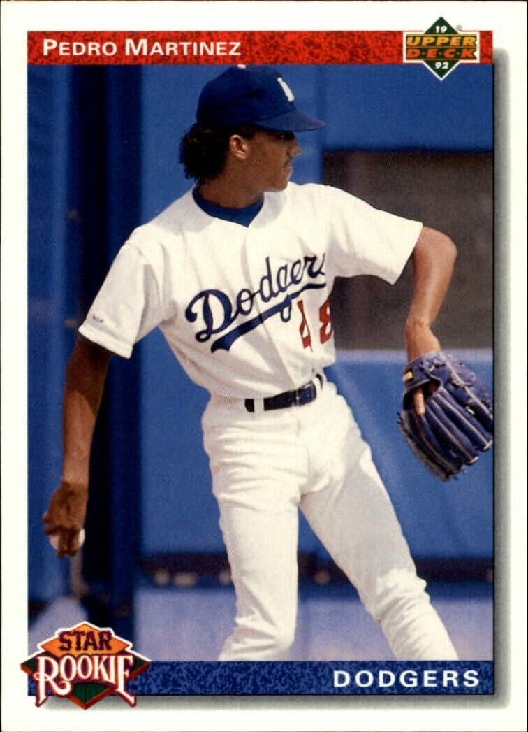 Pedro Martinez 1992 Upper Deck MLB #18 Baseball Card Los Angeles Dodgers