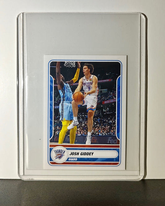 Josh Giddey 2023-24 Panini NBA #416 Sticker Oklahoma City Thunder