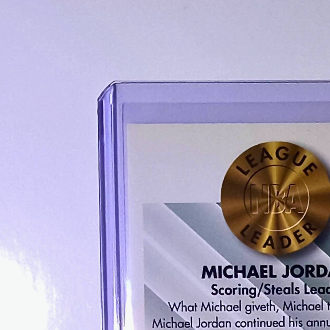 Michael Jordan 1993-94 Fleer League Leader #224 Basketball Card Chicago Bulls