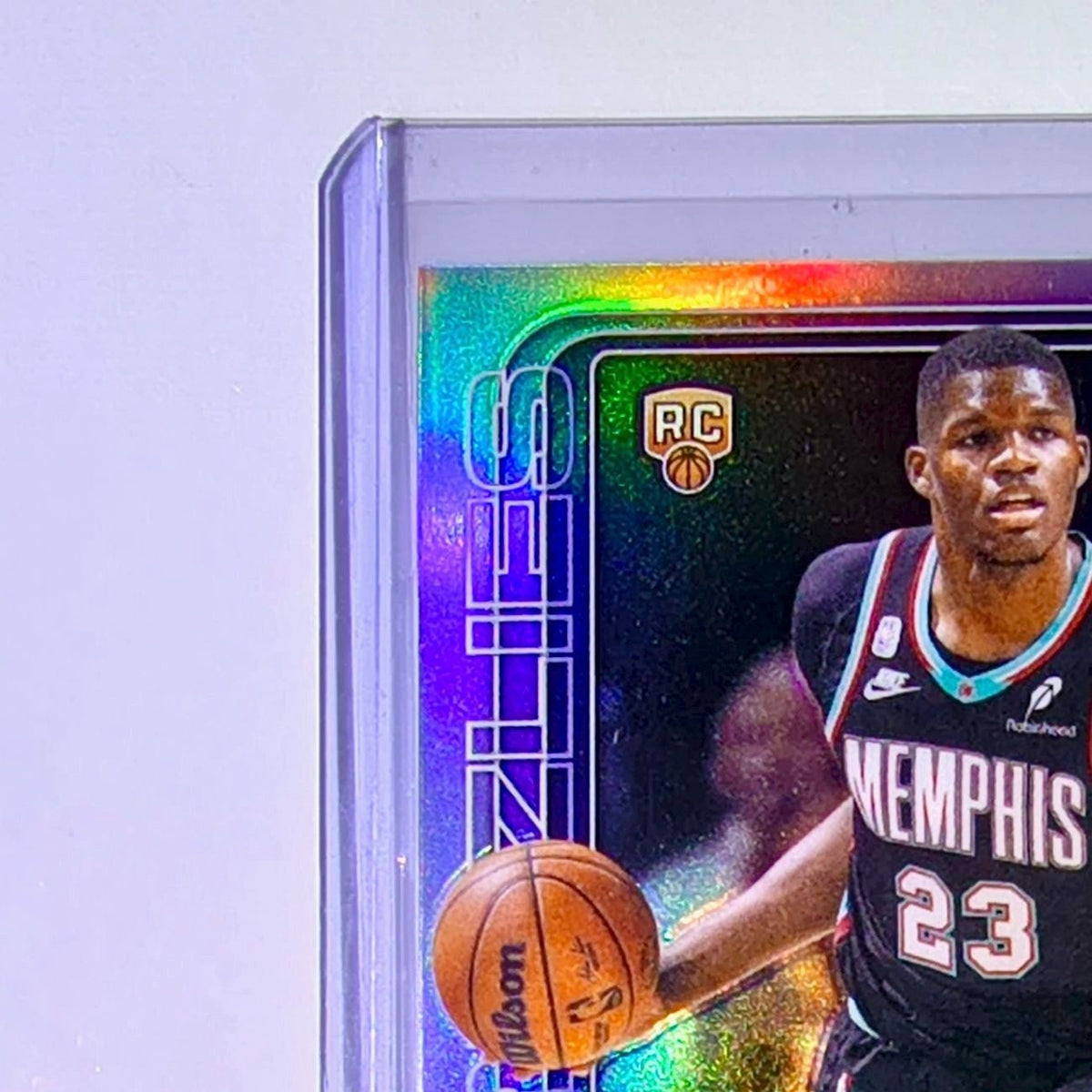 Cedric Coward Rookie 2025-26 NBA Topps Chrome Update Refractor #161 Grizzlies