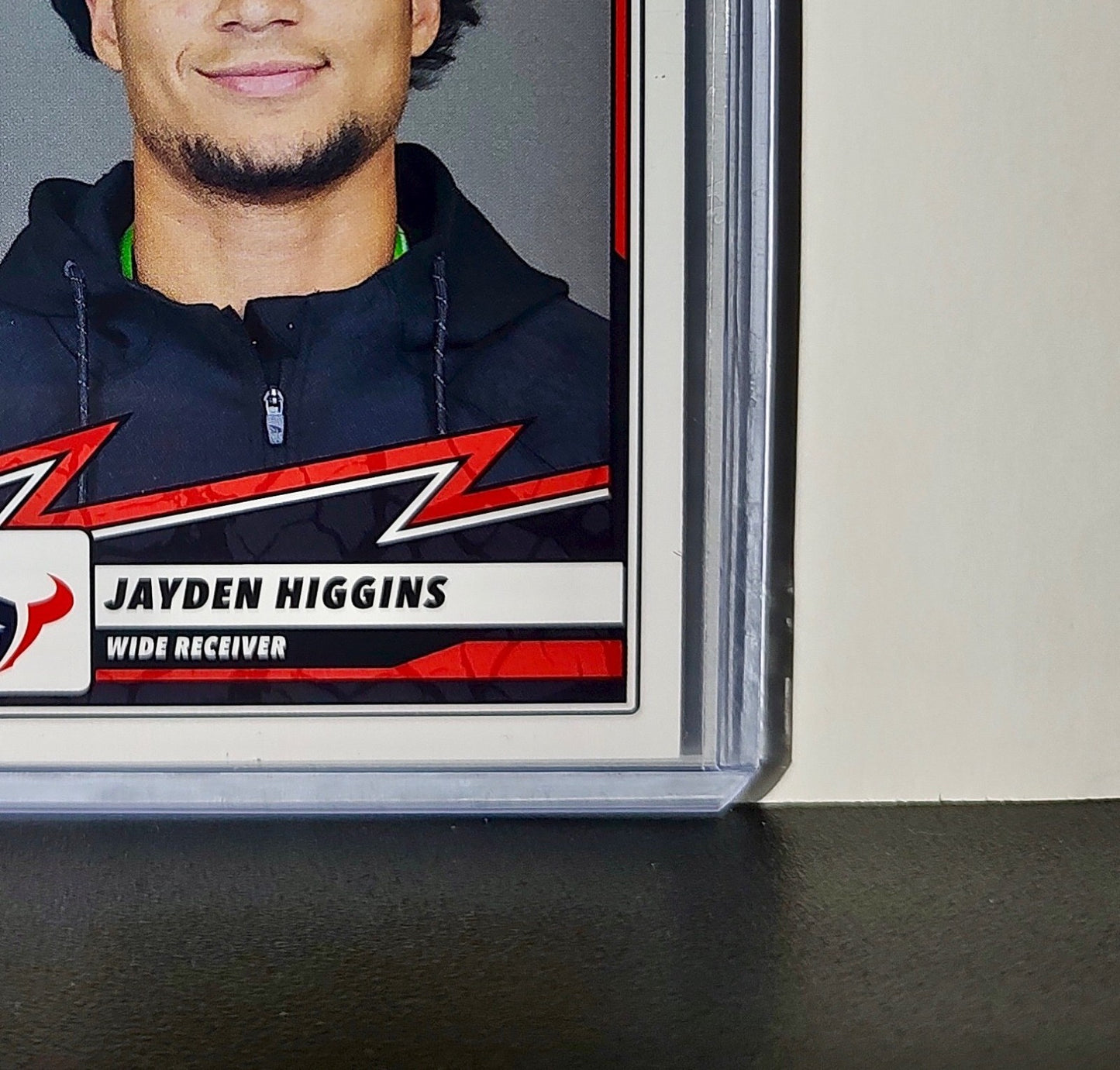 Jayden Higgins Rookie 2025 Panini NFL #82 Sticker Card Houston Texans