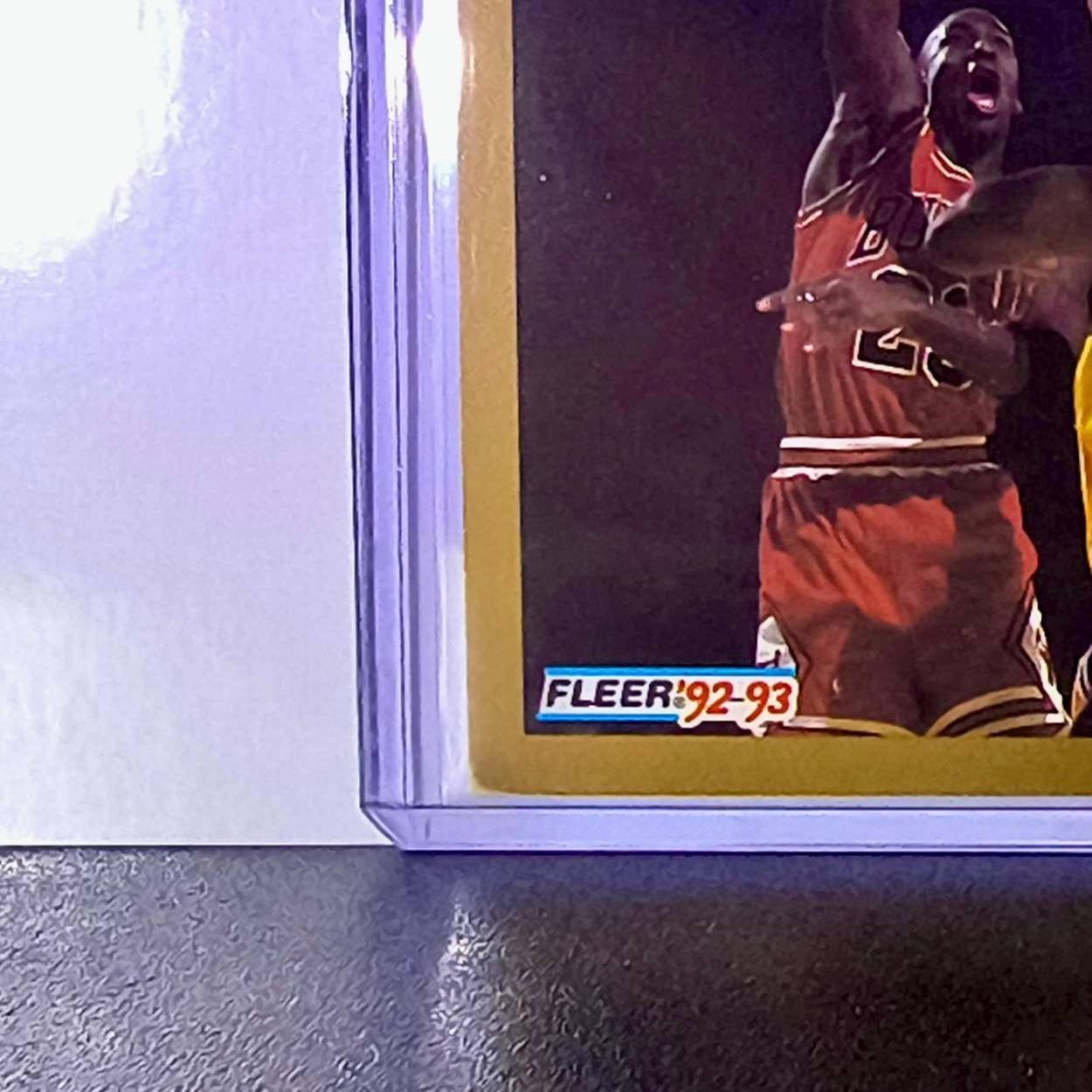 Michael Jordan 1992-93 Fleer #32 Basketball Card Chicago Bulls