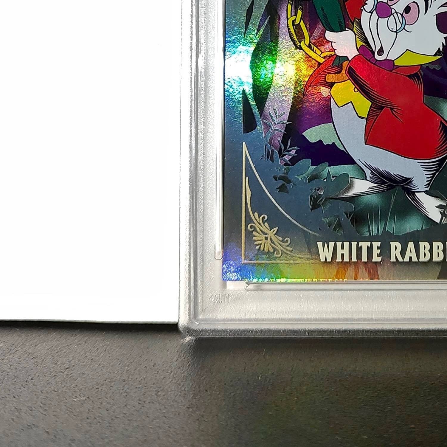 White Rabbit 2025 Topps Disney #FF-7 Furry Friends Card PSA 10
