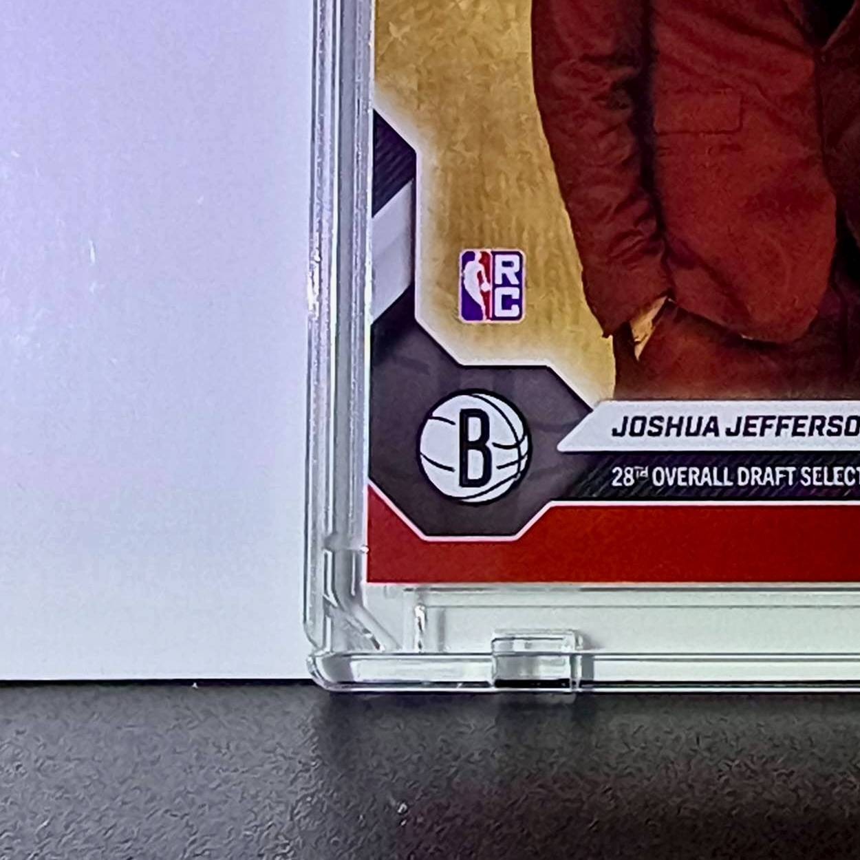Joshua Jefferson Rookie 2026-27 Topps NBA Draft #JJEF Red Foil 2/5 Card Nets