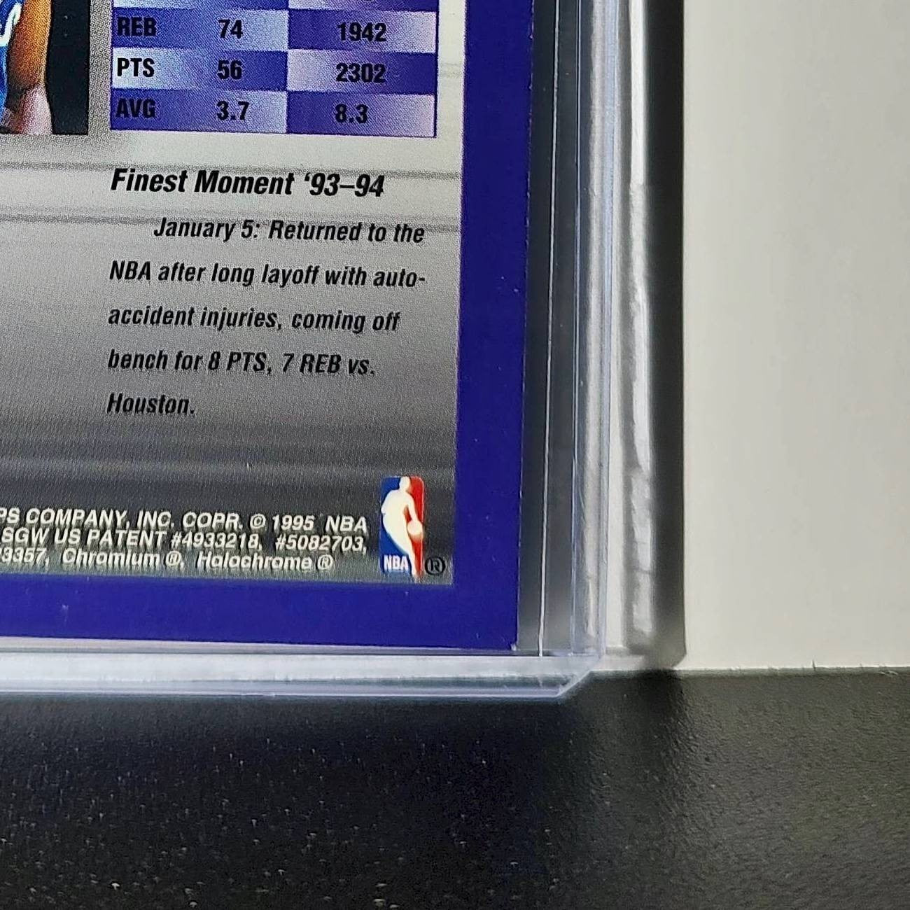 Terry Davis 1994-95 Topps Finest #238 Basketball Card