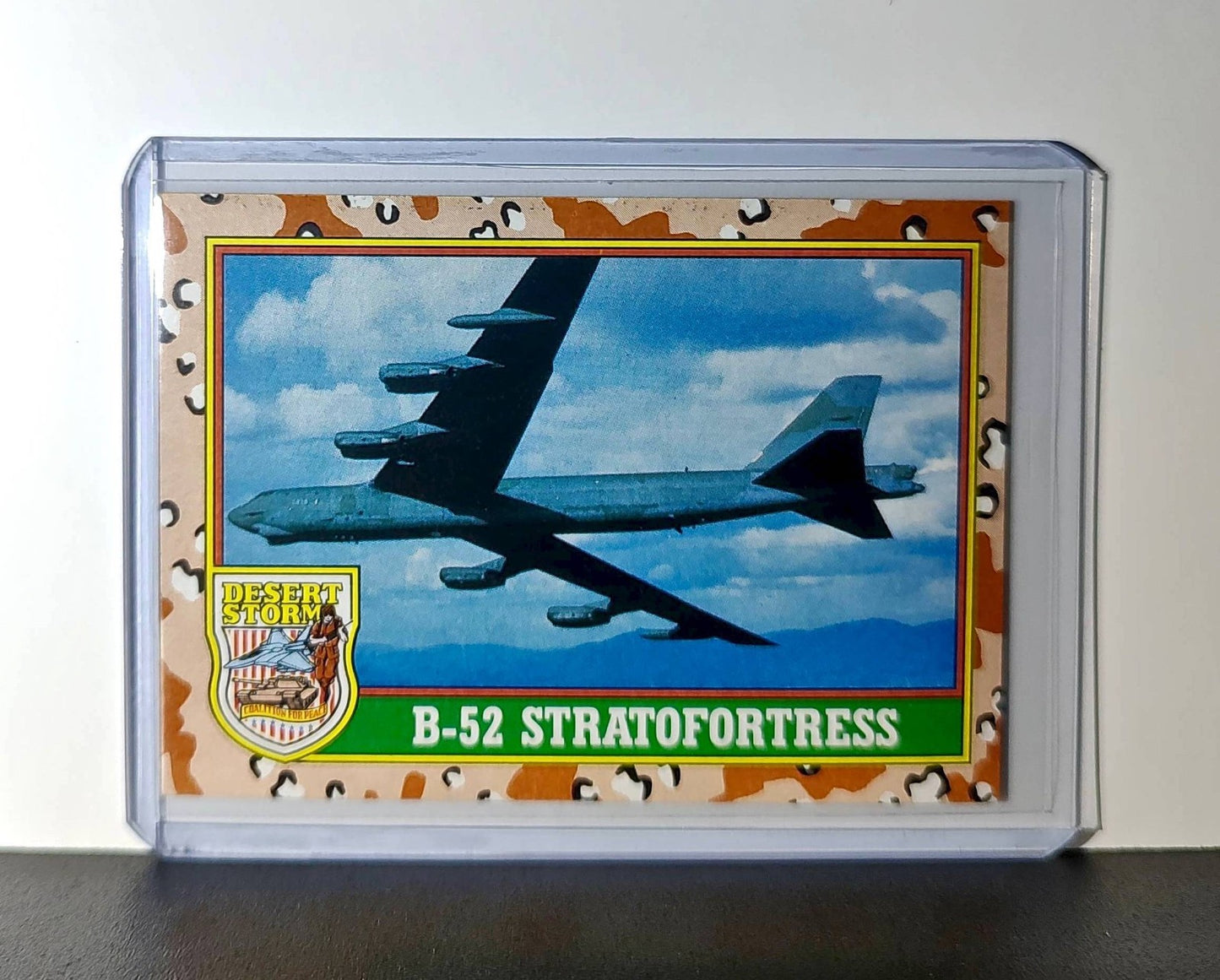 B-52 Stratofortress 1991 Topps Desert Storm #25 Card