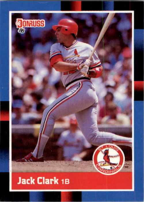 1988 Jack Clark Donruss Baseball Card #183