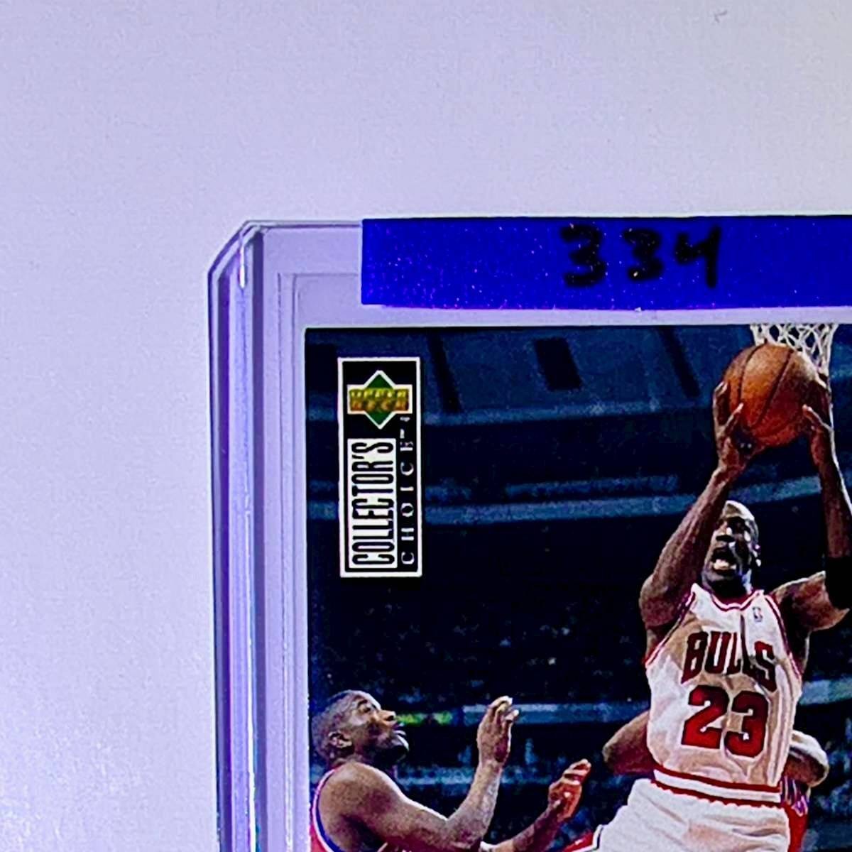 Michael Jordan 1996-97 Upper Deck Collector's Choice #195 Card Chicago Bulls