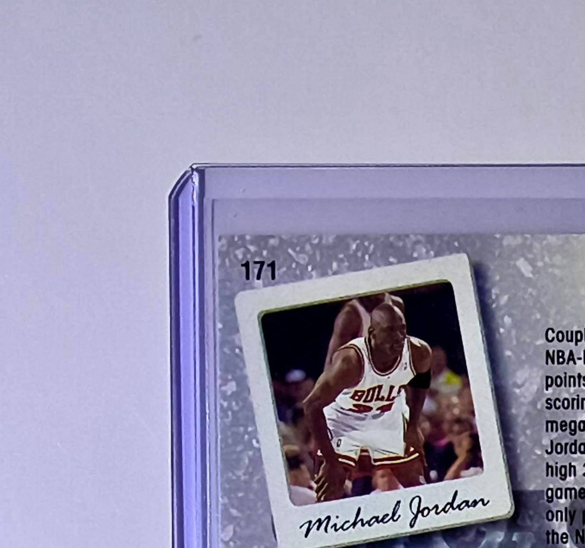 Michael Jordan 1992-93 Upper Deck Season Leaders #171 Card Chicago Bulls