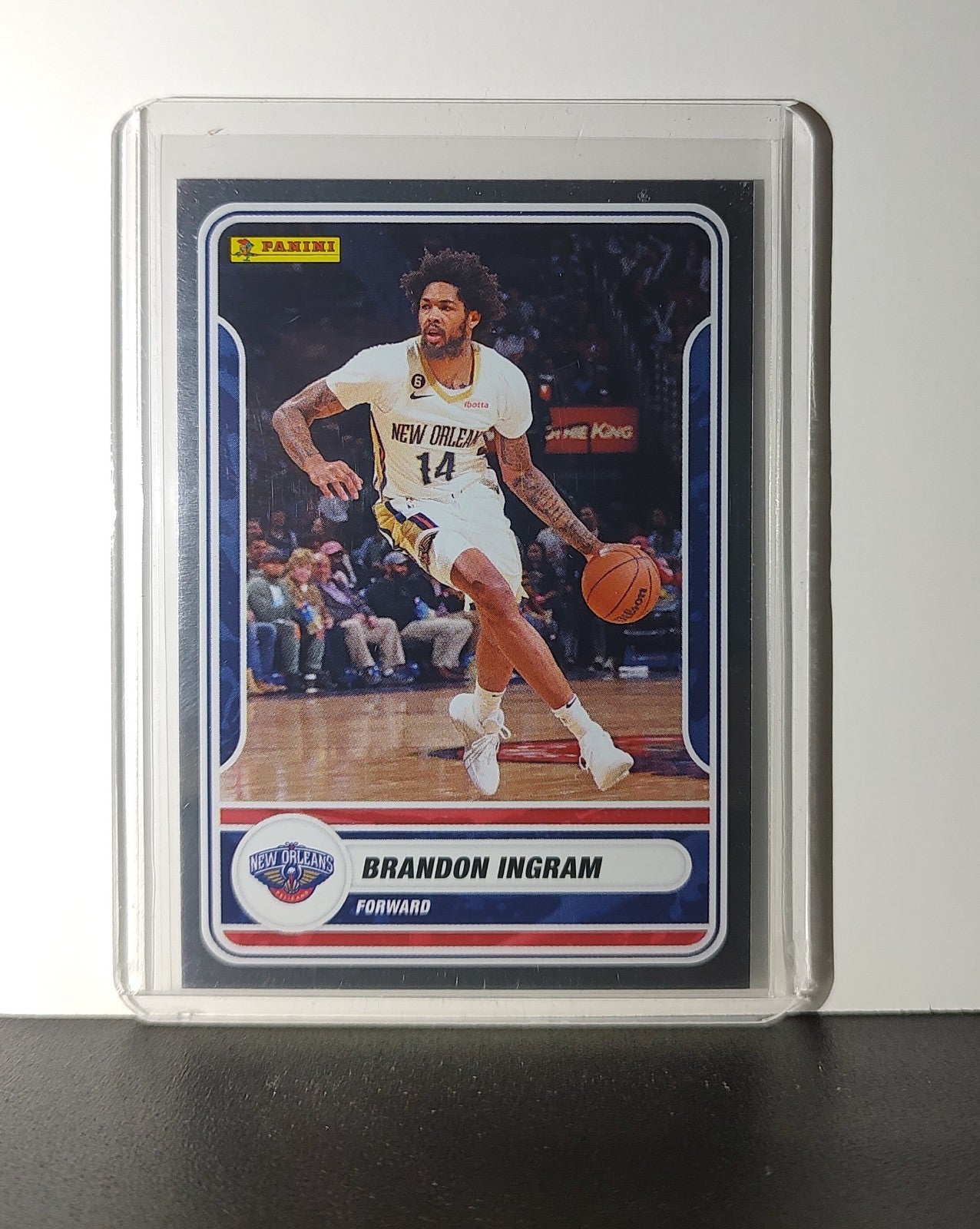 Brandon Ingram 2023-24 Panini NBA Sticker Foil Card #37 New Orleans Pelicans