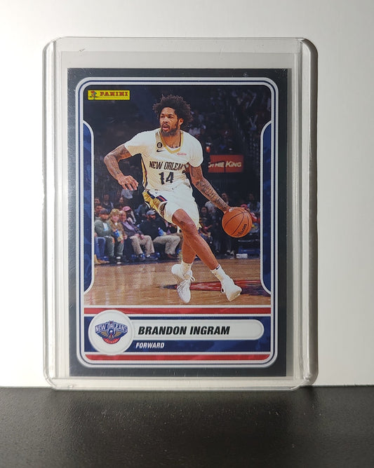 Brandon Ingram 2023-24 Panini NBA Sticker Foil Card #37 New Orleans Pelicans
