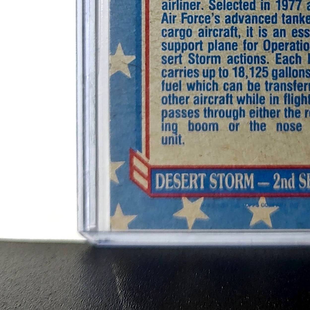 KC-10 – The Flying Gas Station 1991 Topps Desert Storm #138 Card