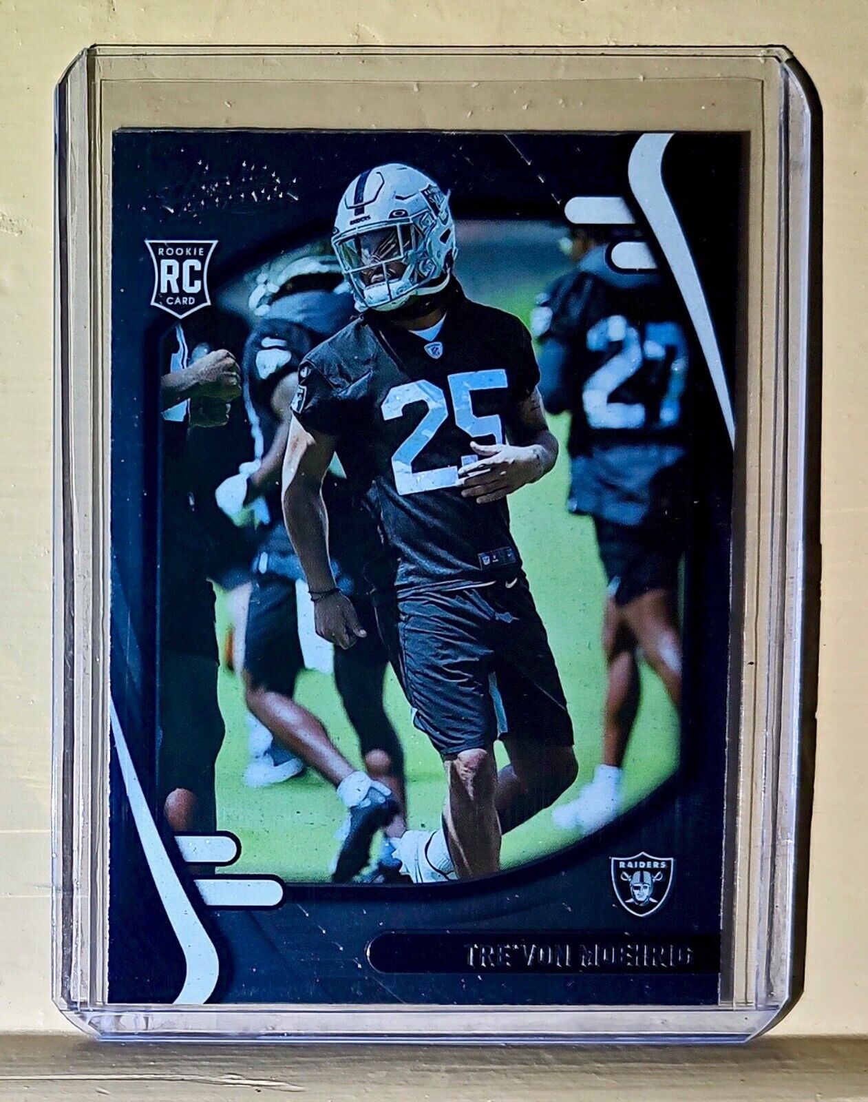 Tre'von Moehrig 2021 Panini NFL Absolute Football #166 Card Raiders