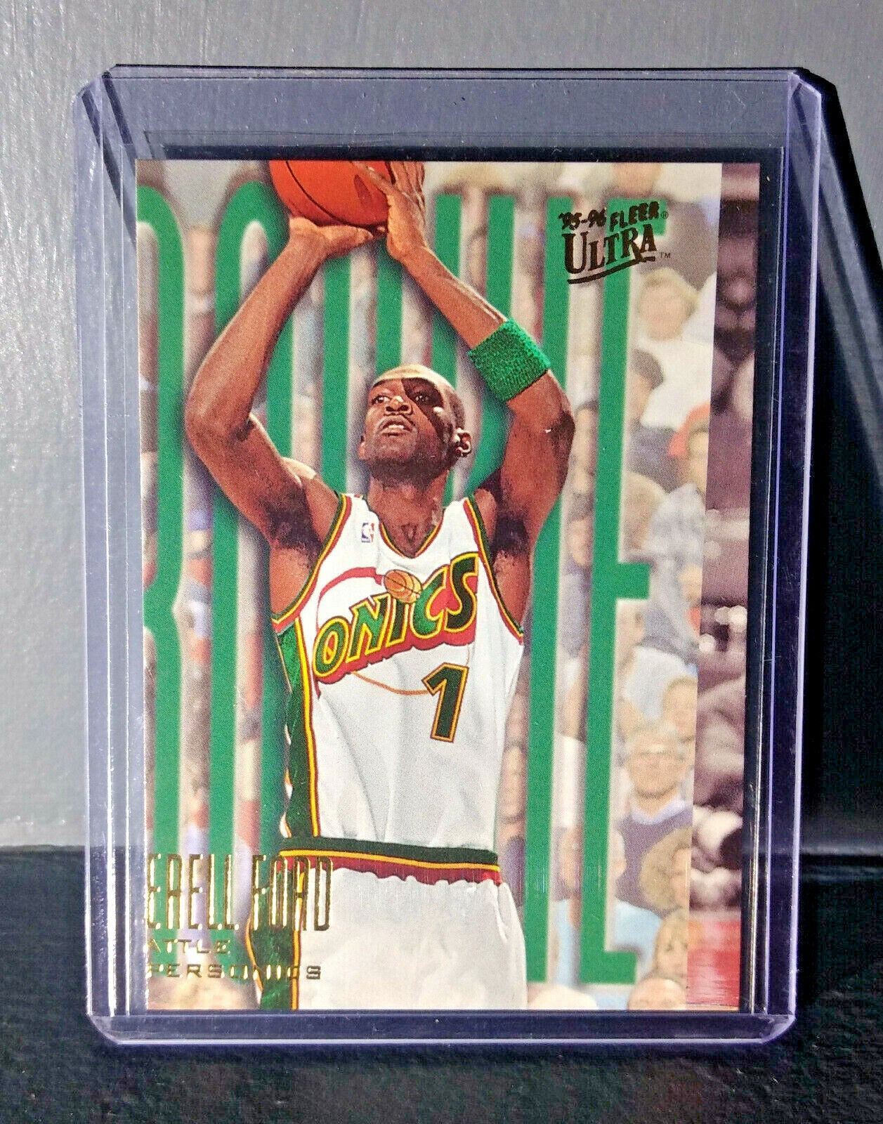 1995-96 Sherell Ford Fleer Ultra #273 Rookie Error Misprint Basketball Card