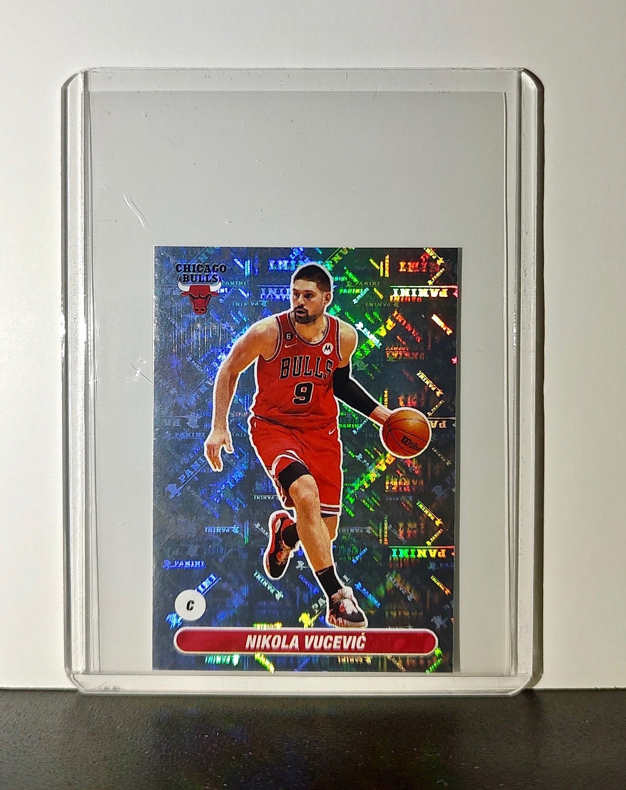 Nikola Vucevic 2023-24 Panini NBA #153 Foil Sticker Chicago Bulls