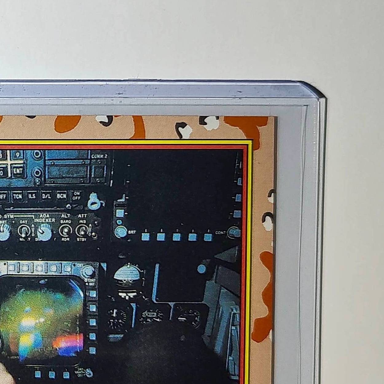 F/A-18 Cockpit 1991 Topps Desert Storm #64 Card