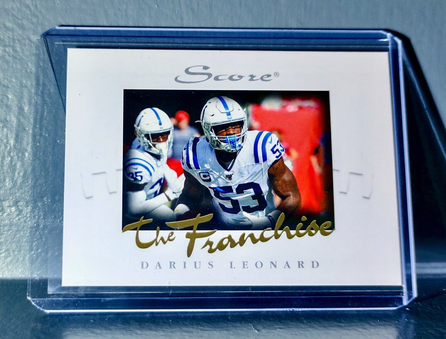 Darius Leonard 2020 Panini NFL Instant Score The Franchise #9 Card 1/1251