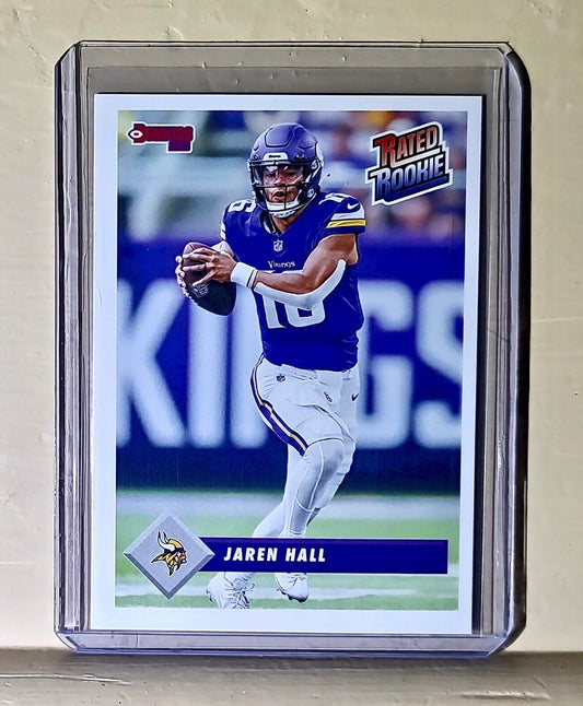 Jaren Hall 2023 Panini NFL Rated Rookie Retro #9 Football Card Vikings 1/629