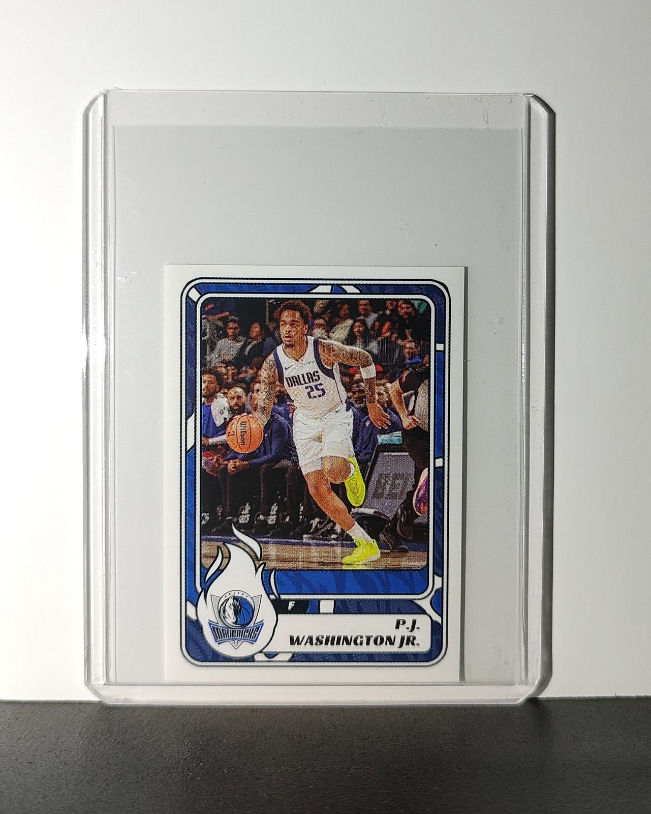 P.J. Washington Jr. 2024-25 Panini NBA #297 Sticker Card Dallas Mavericks