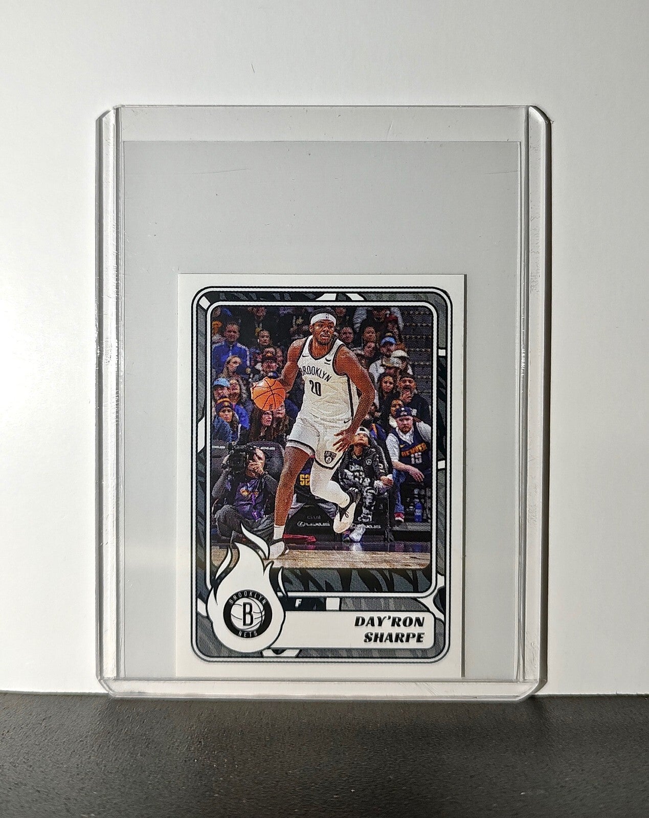 Day'Ron Sharpe 2024-25 Panini NBA #135 Sticker Card Brooklyn Nets