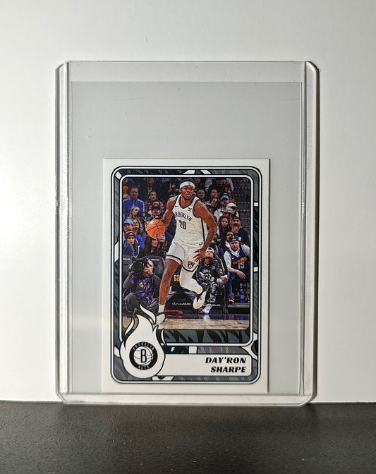 Day'Ron Sharpe 2024-25 Panini NBA #135 Sticker Card Brooklyn Nets