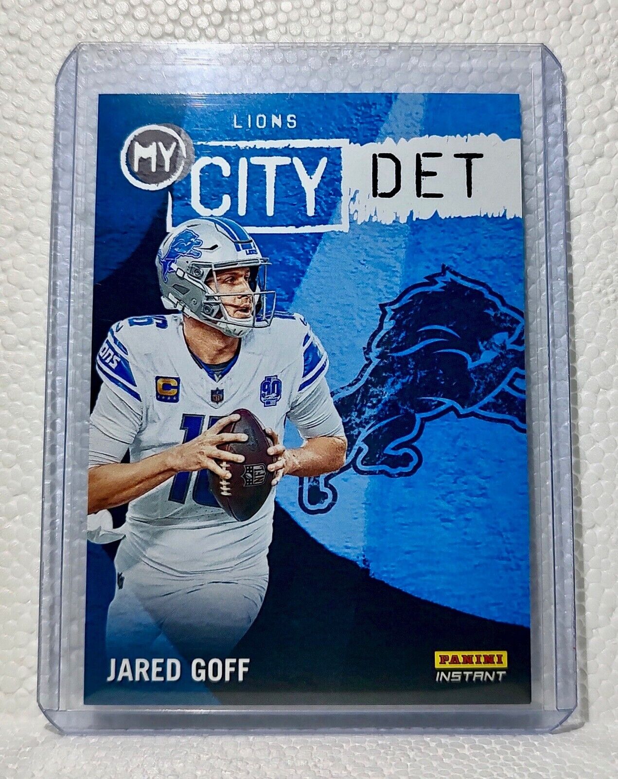 Jared Goff 2023 Panini NFL #22 My City Football Card Detroit Lions 1/344